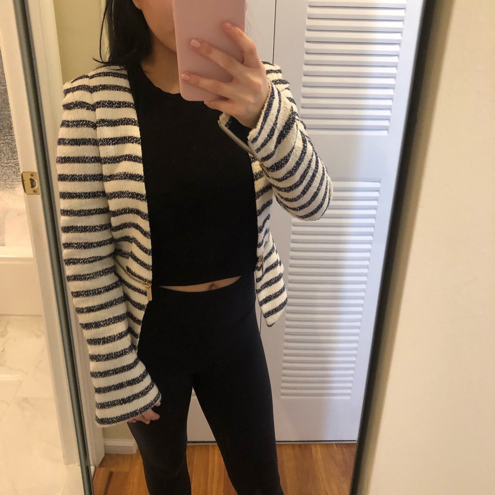 Striped Blazer